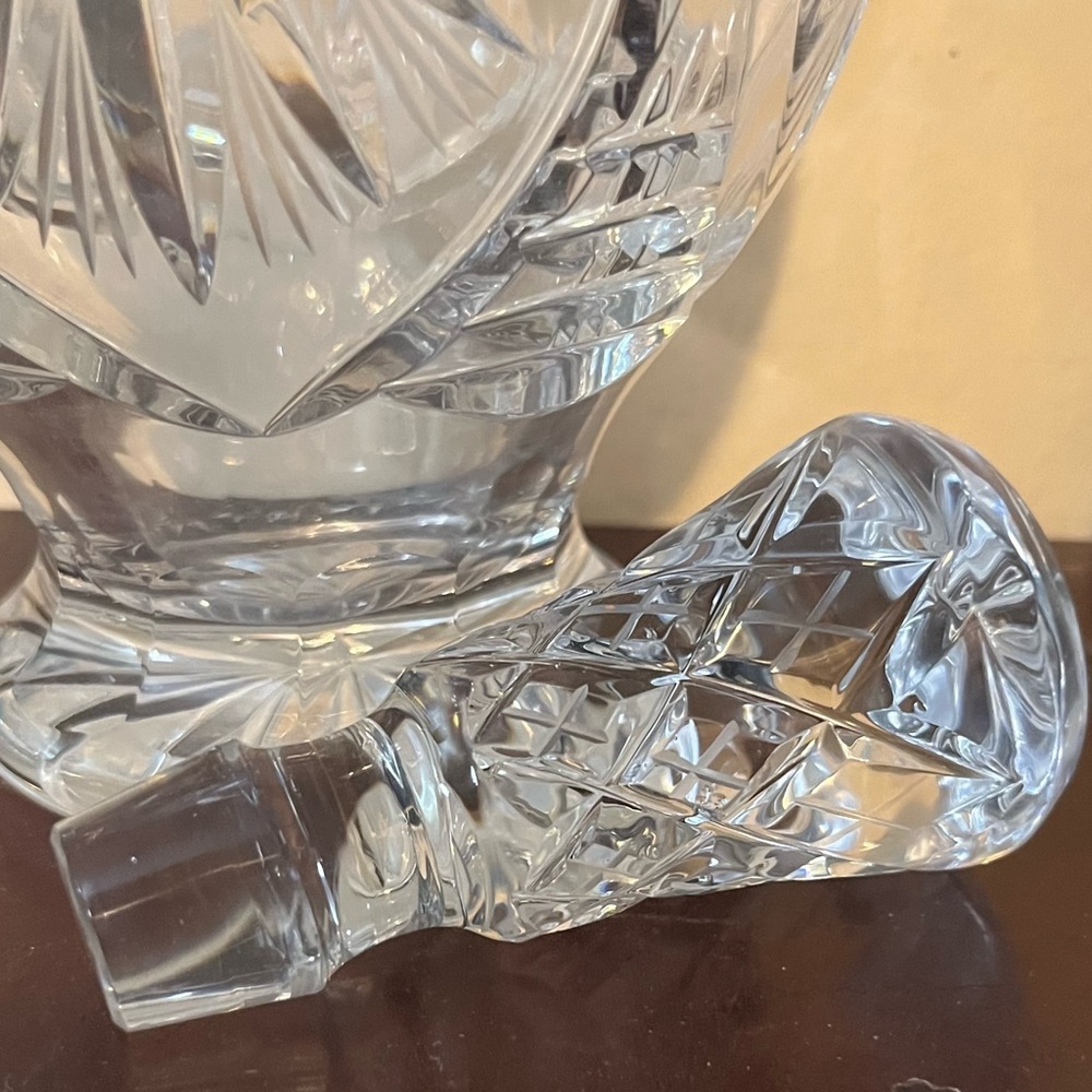 Artisan Glass Crystal Pitcher - Picture 4 of 5